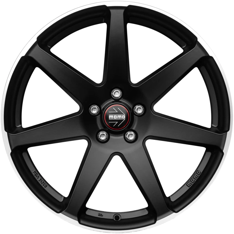 Janta aliaj MOMO Seven 8.5x19 5X112 ET42 MATT BLACK POLISHED