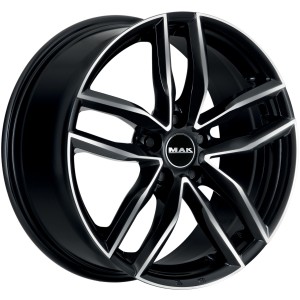 Janta aliaj MAK SARTHE 8.5x19 5X112 ET42 BLACK MIRROR