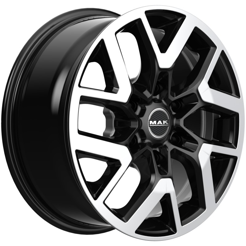 Janta aliaj MAK GRAVEL 8x18 6X139.7 ET53 BLACK MIRROR