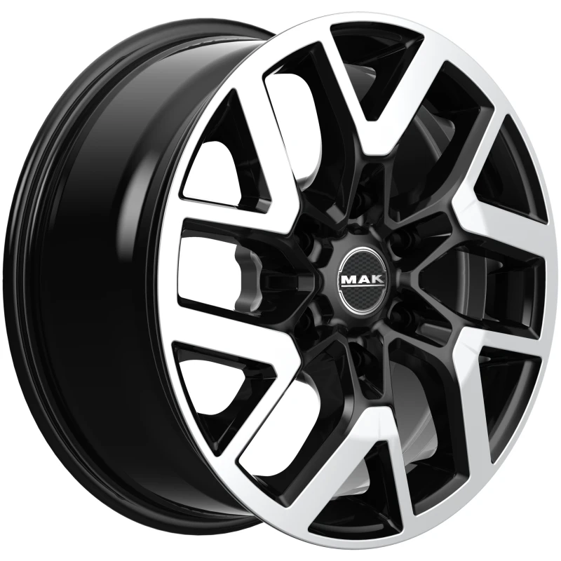 Janta aliaj MAK GRAVEL 8x18 6X139.7 ET53 BLACK MIRROR