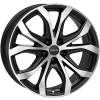 Janta aliaj ALUTEC W10 8.5x19 5X112 ET45 RACING SCHWARZ FRONTPOLIERT