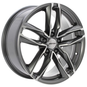Janta aliaj GMP ATOM 10x21 5x112 ET19 CB66.5 Anthracite polished
