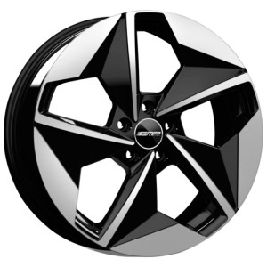 Janta aliaj GMP ELEOS 7.5x19 5x114,3 ET50 CB67.1 Black polished
