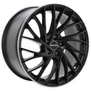 Janta aliaj GMP ENIGMA 9x20 5x112 ET25 CB66.6 Matt black with polished lip