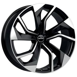 Janta aliaj GMP REBEL 9.5x22 5x130 ET60 CB71.6 Black polished