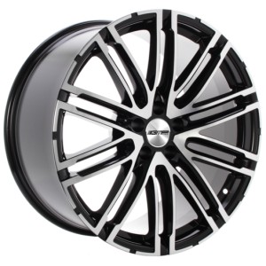 Janta aliaj GMP TARGA 10x22 5x130 ET48 CB71.6 Black dark polished