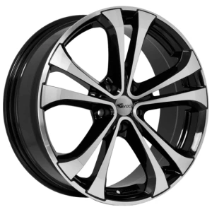 Janta aliaj RC Design RC17 7x16 5x114,3 ET45 CB72.6 Black polished