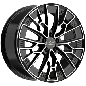 Janta aliaj FONDMETAL 1972 (8300) 9x20 115 ET20 GLOSSY BLACK MACHINED