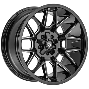 Janta aliaj FONDMETAL 768 PRIMACY (GEAR OFF ROAD) 9x20 135 ET18 GLOSSY BLACK MILLED