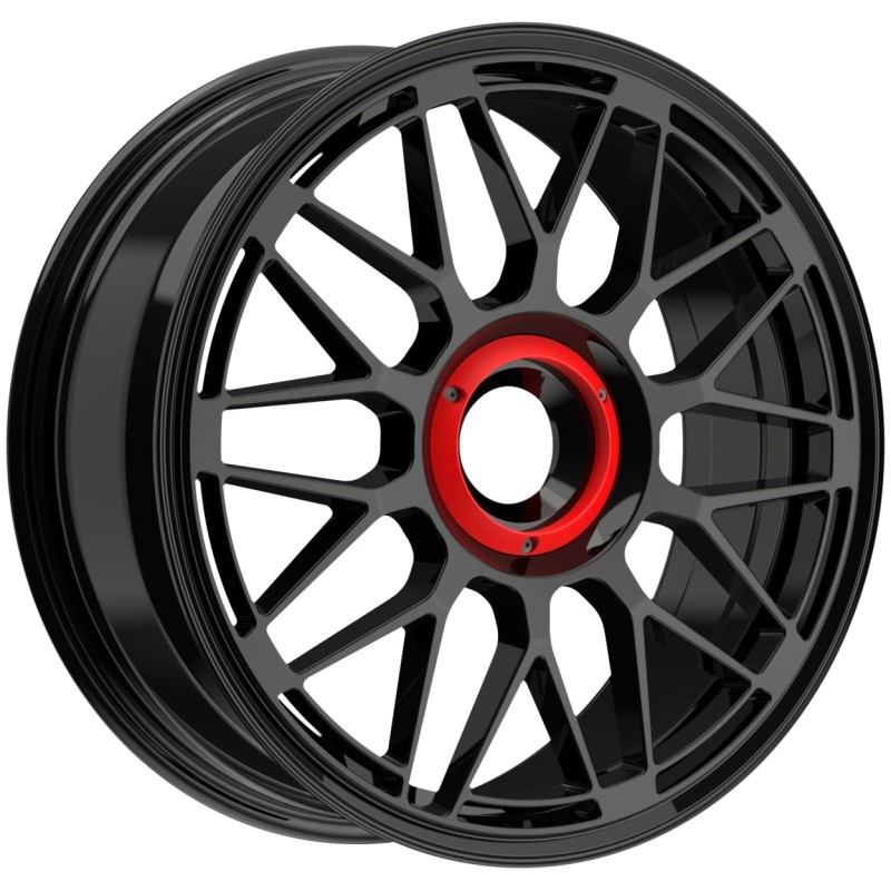 Janta aliaj FONDMETAL 9EVO Monodado 9x20 0 ET51 GLOSSY BLACK
