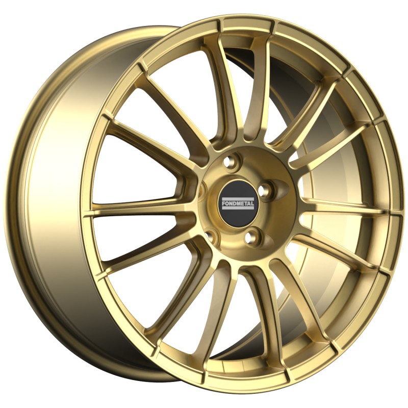 Janta aliaj FONDMETAL 9RR 8.5x19 120.65 ET45 GLOSSY GOLD