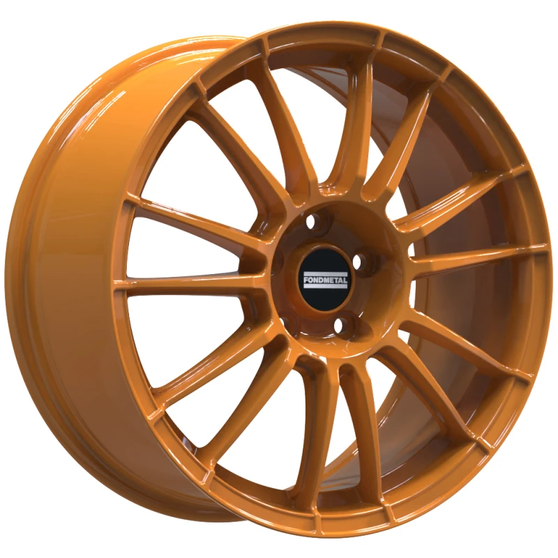 Janta aliaj FONDMETAL 9RR 8x18 114.3 ET48 GLOSSY ORANGE