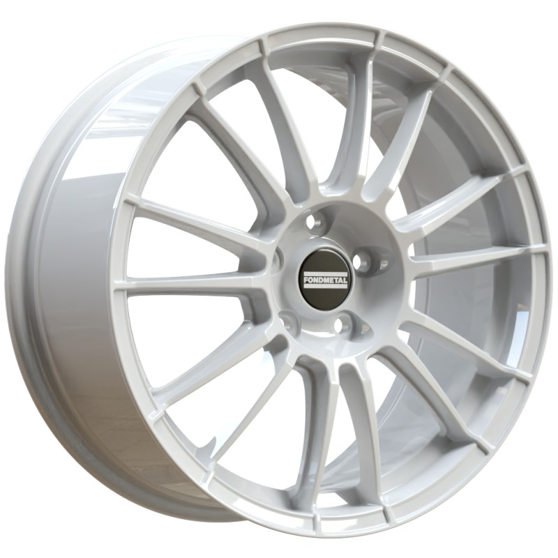 Janta aliaj FONDMETAL 9RR 7x17 108 ET40 GLOSSY WHITE