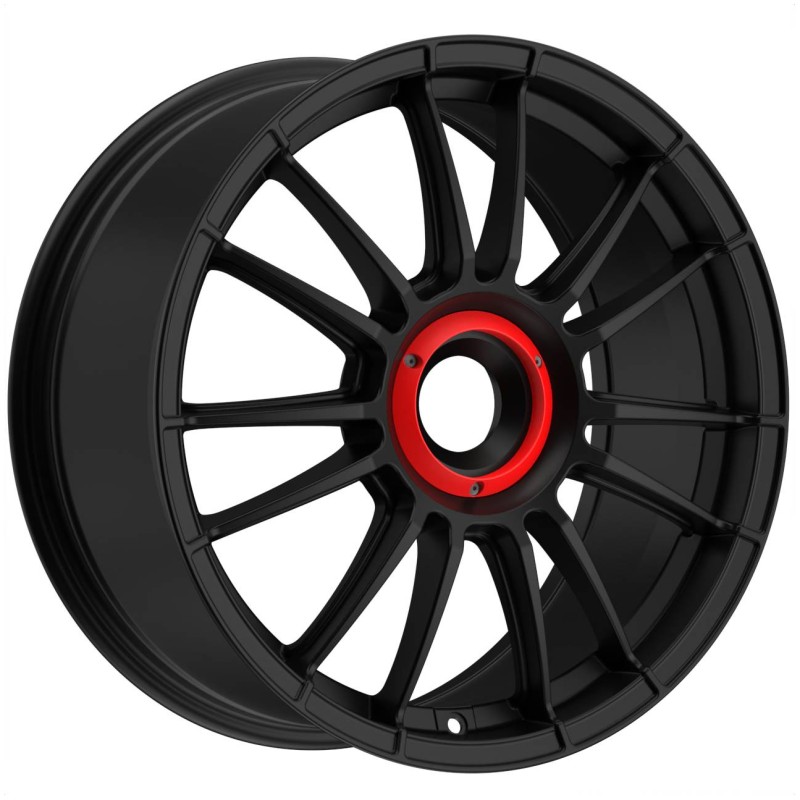 Janta aliaj FONDMETAL 9RR Monodado 11x20 130 ET47 MATT BLACK