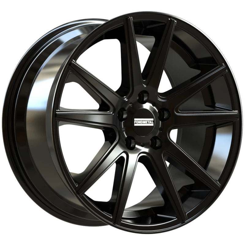 Janta aliaj FONDMETAL STC-10 9.5x19 120 ET45 GLOSSY BLACK