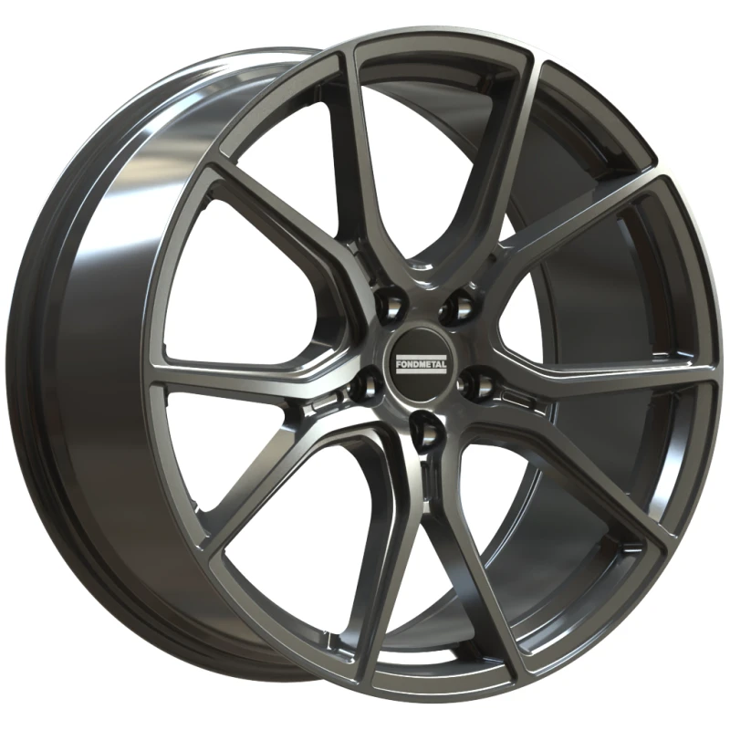 Janta aliaj FONDMETAL STC45 10.5x20 114.3 ET45 GLOSSY TITANIUM