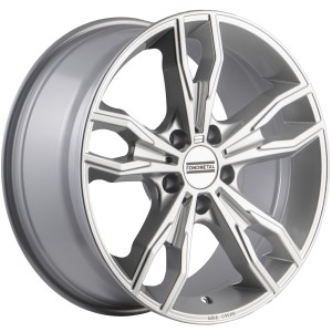 Janta aliaj FONDMETAL ALKE (FMI02) 9.5x20 120 ET44 GLOSSY SILVER