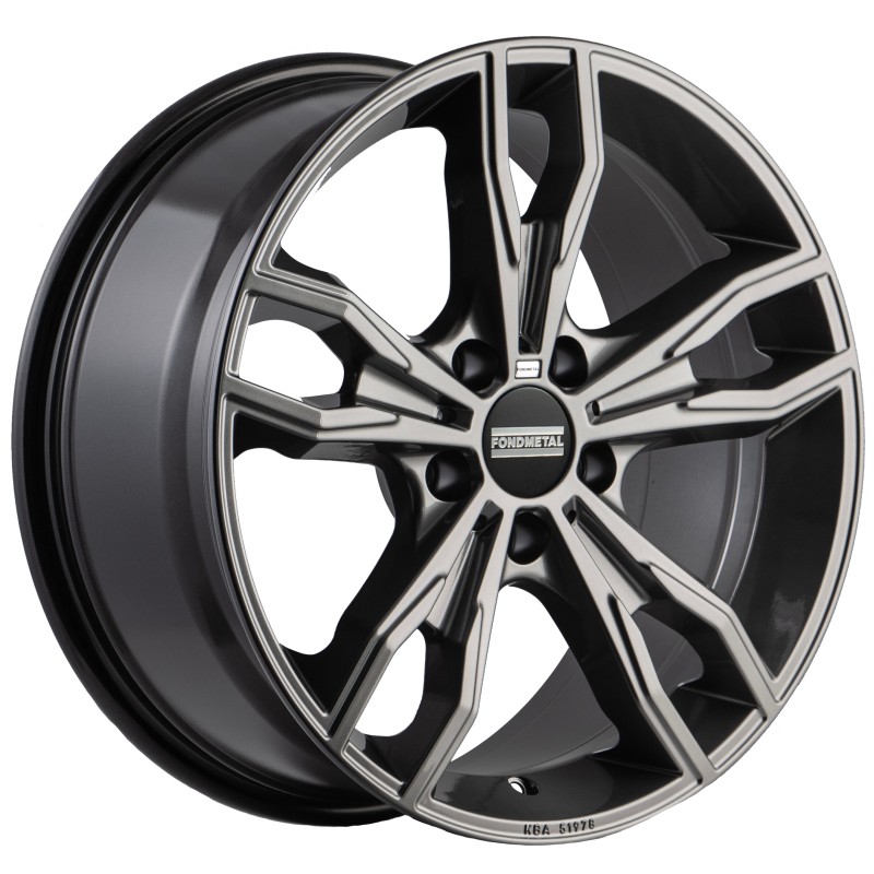 Janta aliaj FONDMETAL ALKE (FMI02) 9.5x20 120 ET44 GLOSSY TITANIUM
