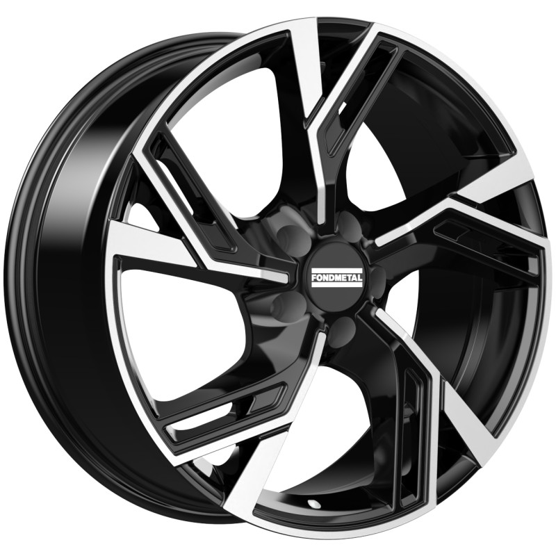 Janta aliaj FONDMETAL ATENA (FMI07) 8.5x20 114.3 ET35 GLOSSY BLACK MACHINED