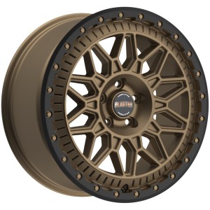 Janta aliaj FONDMETAL 8400 (BLUSTER) 9x20 139.7 ET19.05 MATT BRAUN BLACK  LIP