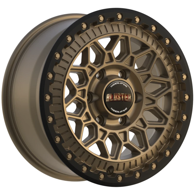 Janta aliaj FONDMETAL 8400 (BLUSTER) 8x18 108 ET36 MATT BRAUN BLACK  LIP