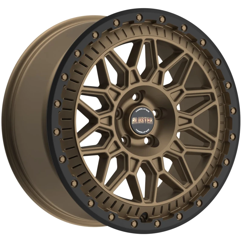 Janta aliaj FONDMETAL 8400 (BLUSTER) 9x20 139.7 ET19.05 MATT BRAUN BLACK  LIP