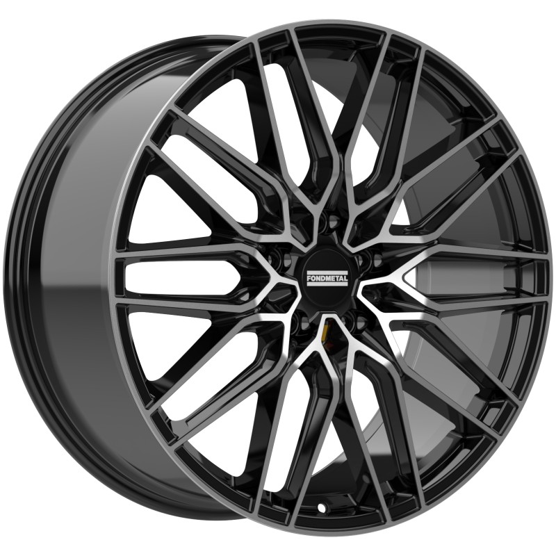 Janta aliaj FONDMETAL CRATOS (FMI09) 9.5x21 120 ET26 GLOSSY BLACK MACHINED
