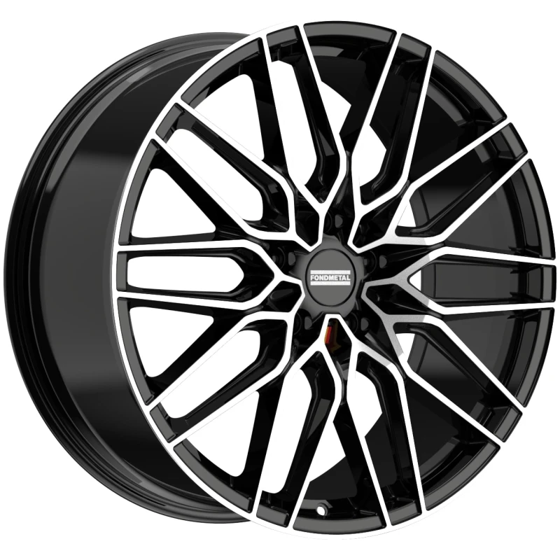 Janta aliaj FONDMETAL CRATOS (FMI09) 11.5x22 130 ET60 GLOSSY BLACK MACHINED