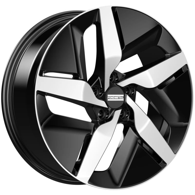 Janta aliaj FONDMETAL E-JOULE (FMI10) 7.5x19 108 ET38 GLOSSY BLACK MACHINED