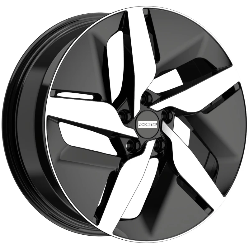 Janta aliaj FONDMETAL E-JOULE (FMI10) 7.5x19 114.3 ET40 GLOSSY BLACK MACHINED