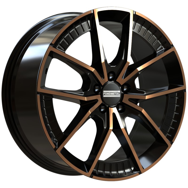 Janta aliaj FONDMETAL ELATHA (FMI11) 8.5x21 114.3 ET42 GLOSSY BLACK BRONZE MACHINED