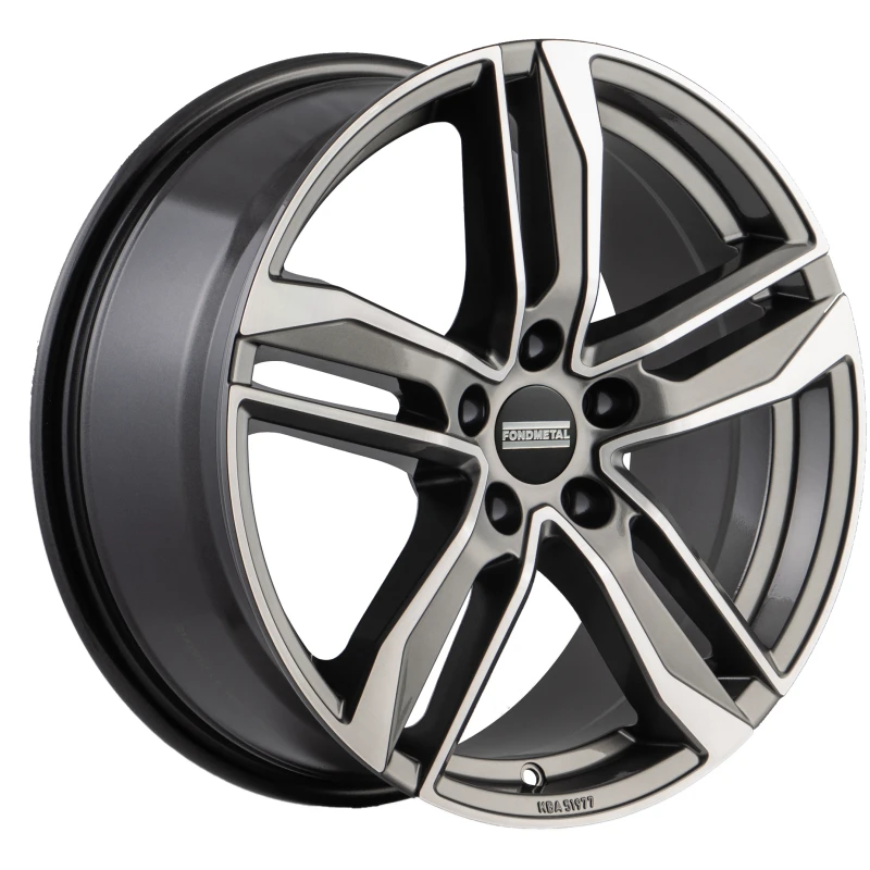 Janta aliaj FONDMETAL HEXIS (FMI01) 8x18 108 ET45 GLOSSY TITANIUM MACHINED