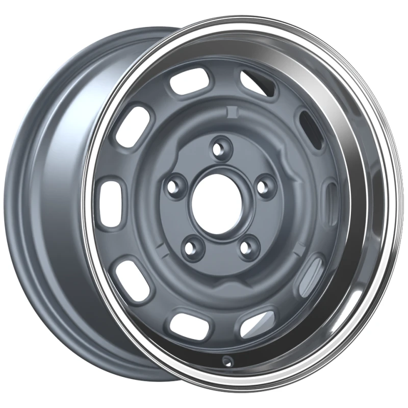 Janta aliaj FONDMETAL LMZ01 9x16 130 ET0 MATT SILVER MACHINED LIP