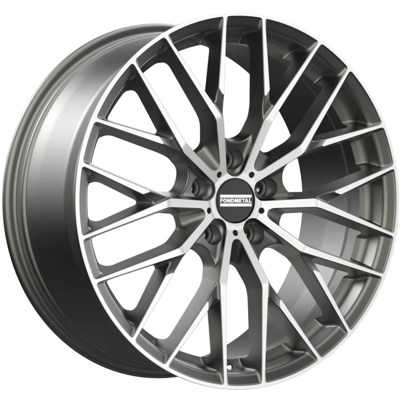 Janta aliaj FONDMETAL MAKHAI (FMI05) 10x21 112 ET50 GLOSSY TITANIUM MACHINED