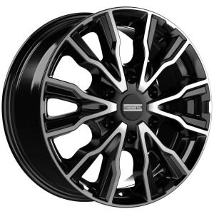 Janta aliaj FONDMETAL PRO2 (8600) 7x17 120 ET48 GLOSSY BLACK MACHINED