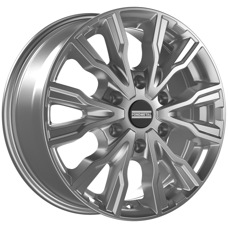 Janta aliaj FONDMETAL PRO2 (8600) 7x17 120 ET48 GLOSSY SILVER