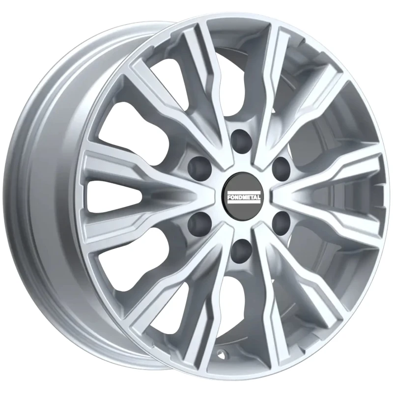 Janta aliaj FONDMETAL PRO2 (8600) 7x17 130 ET50 GLOSSY SILVER
