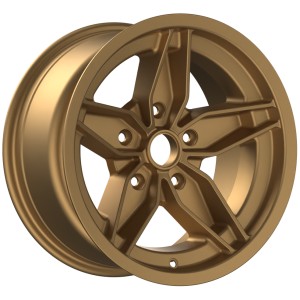 Janta aliaj FONDMETAL STR16 7x16 130 ET23.3 MATT GOLD