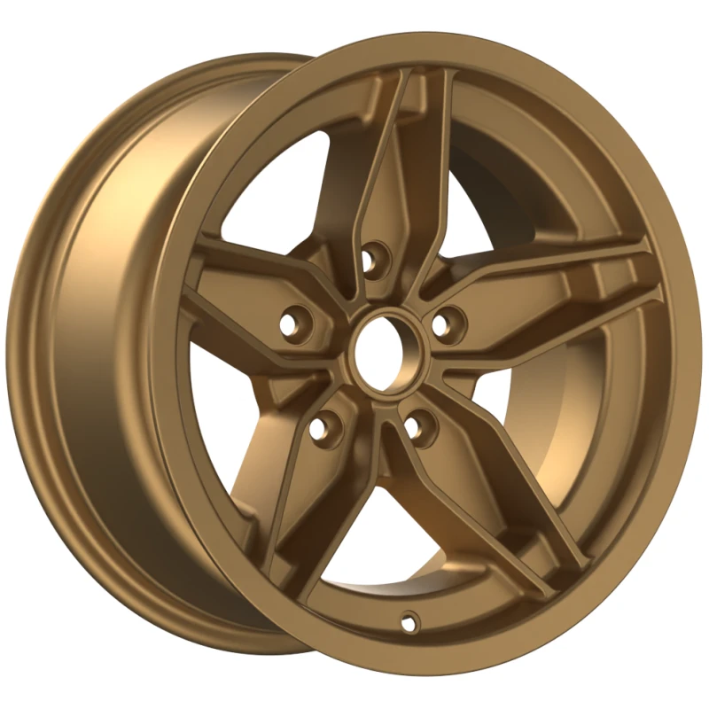 Janta aliaj FONDMETAL STR16 7x16 130 ET23.3 MATT GOLD