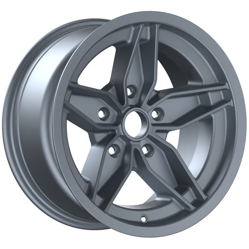 Janta aliaj FONDMETAL STR16 7x16 130 ET23.3 MATT SILVER
