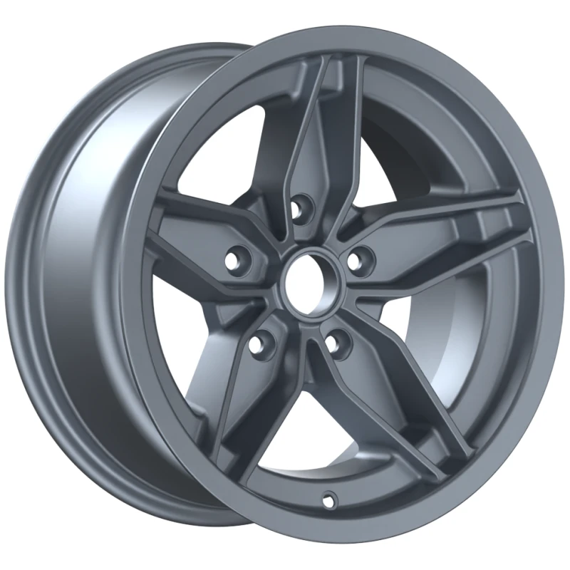 Janta aliaj FONDMETAL STR16 7x16 130 ET23.3 MATT SILVER