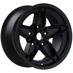Janta aliaj FONDMETAL STR16 7x16 130 ET23.3 SOFT MATT BLACK