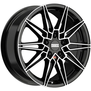 Janta aliaj FONDMETAL THOE (FMI08) 8x20 114.3 ET40 GLOSSY BLACK MACHINED
