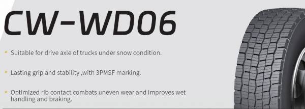 ANVELOPA VARA CROSSWIND CW WD06 -- 315/70 R22.5 156/150L