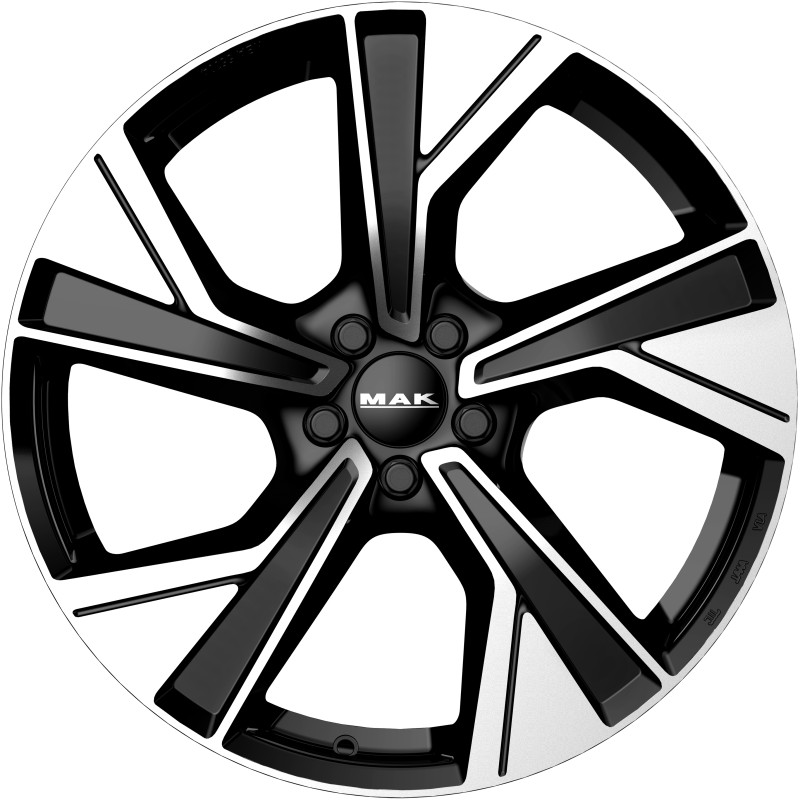 Janta aliaj MAK MALMOE 7.5x18 5X108 ET50.5 BLACK MIRROR