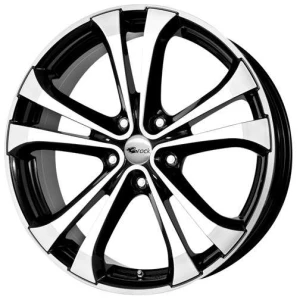 Janta aliaj RC-DESIGN RC17 8.0x18 5x108 ET33 SGVP - Czarne Polerowane