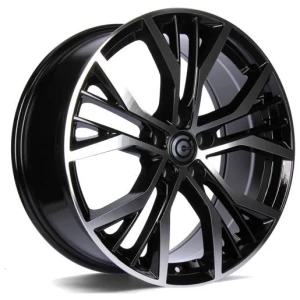 Janta aliaj Carbonado Power 7.5x17 5x112 ET42 BFP - Black Front Polished