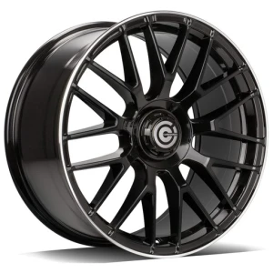 Janta aliaj Carbonado Dark 8.5x19 5x112 ET35 BGLP - Black Glossy Lip Polished