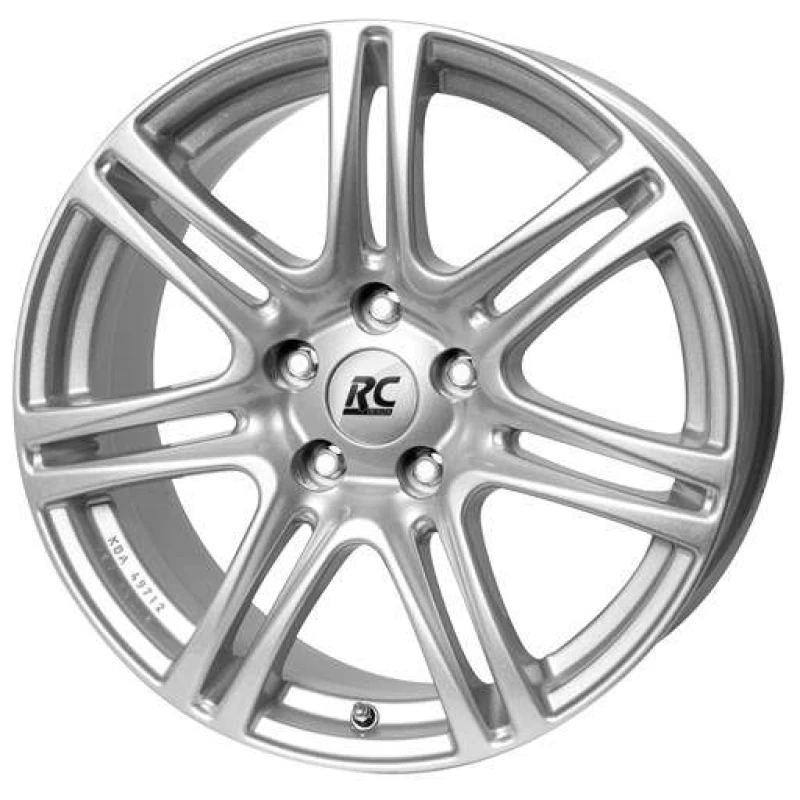 Janta aliaj RC-DESIGN RC28 6.5x15 5x108 ET42 KS - Srebrne Kryształowe