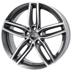 Janta aliaj RC-DESIGN RC29 8.0x18 5x120 ET34 HGVP - Szare Polerowane